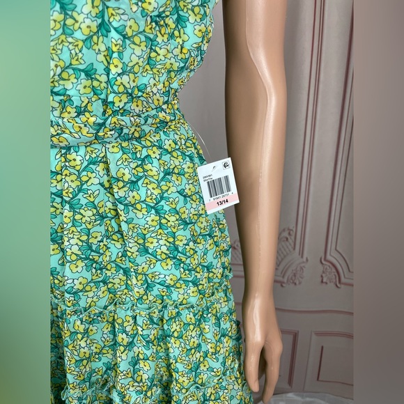 B Darlin Floral Summer Dress Size 11/12 XS and 13/14 SMALL Cocktail Party Dress - Picture 14 of 16